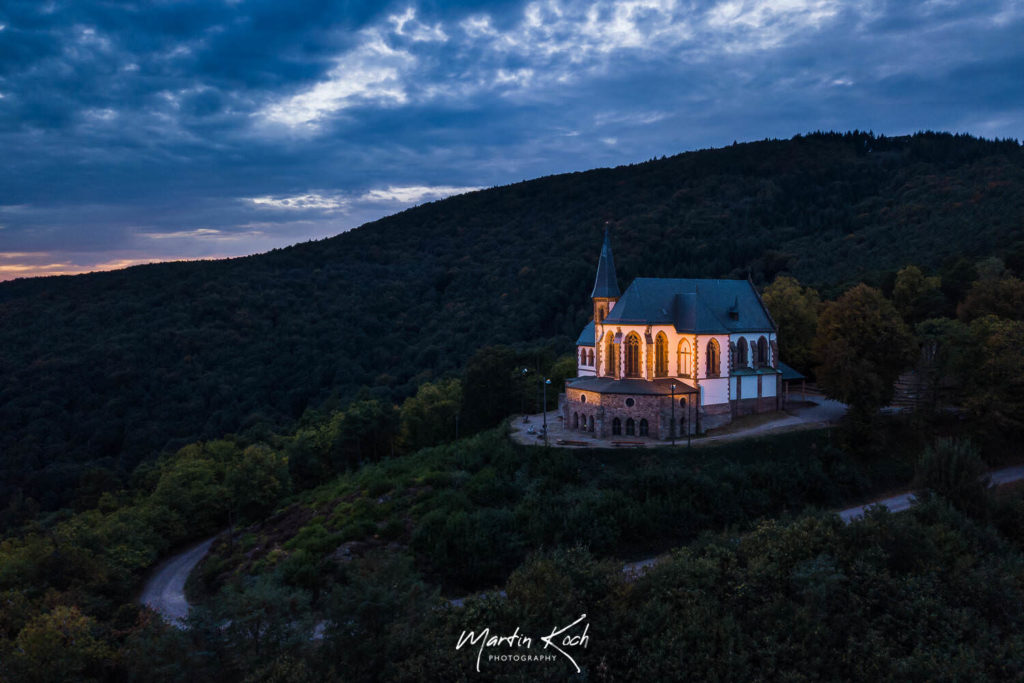 Fotograf der Elemente Landschaft Blaue Stunde Annakapelle
