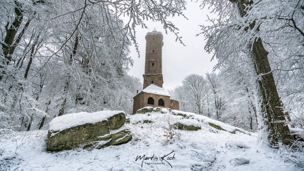 Fotograf der Elemente Landschaft Sonnenaufgang Schnee Luitpoldturm